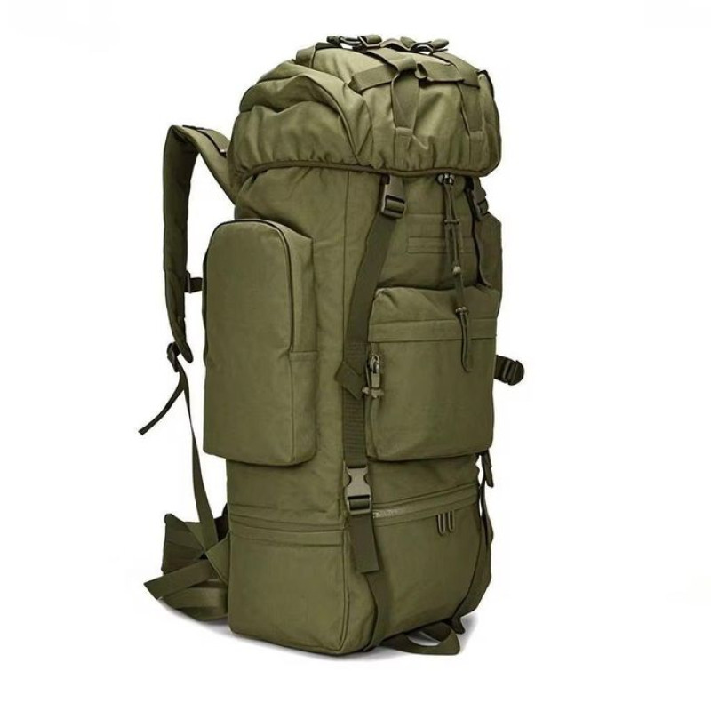 65L Large Capacity Waterproof Tactical Outdoor Safari Travel Hiking Camping Rucksack Mountaineering Backpack 65L Large Capacity Waterproof Tactical Outdoor Safari Travel Hiking Camping Rucksack Mountaineering Backpack