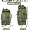 Expandable 100L Waterproof Men's and Women's Backpack -Travel Hiking Climbing Bag -Outdoor Durable Camping Bag-Large capacity Oxford cloth bag