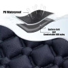 Double Air Mattress Outdoor Camping Inflatable Mattress Sleeping Pad With Pillows Ultralight Air Mat Built In Inflator Pump Hiking Backpacking Ultra Lightweight Carrying
