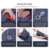 Double Air Mattress Outdoor Camping Inflatable Mattress Sleeping Pad With Pillows Ultralight Air Mat Built In Inflator Pump Hiking Backpacking Ultra Lightweight Carrying