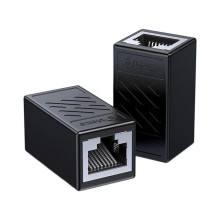 2pcs RJ45 Straight-Through Cable Adapter / Network Coupler / Category 6 Cable Extender / Shielded Port