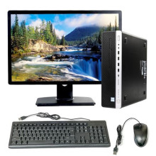 HP EliteDesk 800 G3 Core I5 6TH Gen 8GB 500GB 3.2GHz SFF Desktop + 20 Inch Monitor (Refurbished) HP EliteDesk 800 G3 Core I5 6TH Gen 8GB 500GB 3.2GHz SFF Desktop + 20 Inch Monitor (Refurbished)