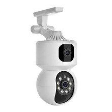 Intelligence SIM Card 4G Camera Indoor Dual Lens Mini IP Camera 3K 6MP WIFI Wireless Security Night Vision Camara Video Surveillance V380 App Intelligence SIM Card 4G Camera Indoor Dual Lens Mini IP Camera 3K 6MP WIFI Wireless Security Night Vision Camara Video Surveillance V380 App