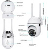 addigoes 1080P Security Camera Wired, 2.4G WiFi Home Surveillance Cam with 360° Pan/Tilt, Color Night Vision, Motion Detection, 2-Way Audio, SD/Cloud Storage, Pet Camera
